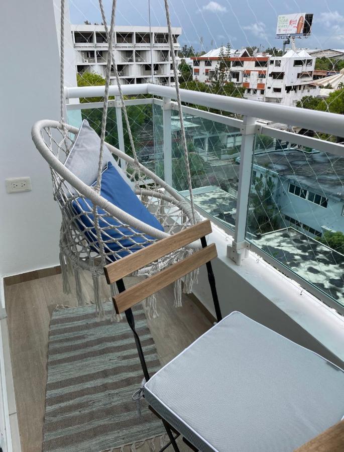 Ambar 5D - Centrico Apart Estilo Boho Chic Apartment Санто Доминго Екстериор снимка
