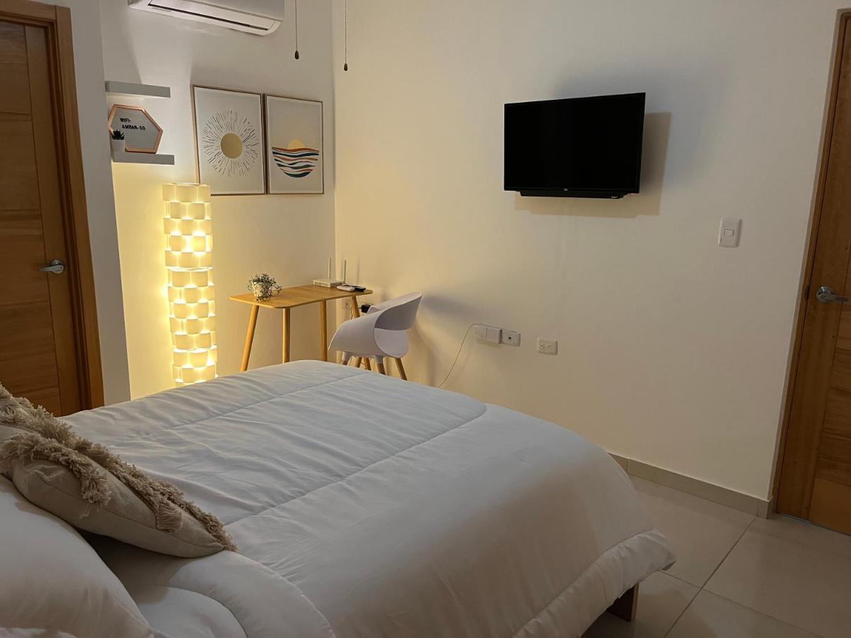 Ambar 5D - Centrico Apart Estilo Boho Chic Apartment Санто Доминго Екстериор снимка