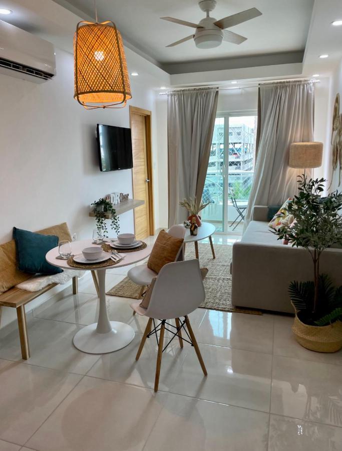 Ambar 5D - Centrico Apart Estilo Boho Chic Apartment Санто Доминго Екстериор снимка